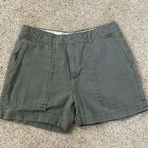 Grey cargo shorts